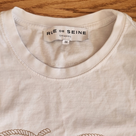 EUC Rue de Seine Cowboys Make Better Lovers Graphic T-Shirt Size Medium - Picture 4 of 8